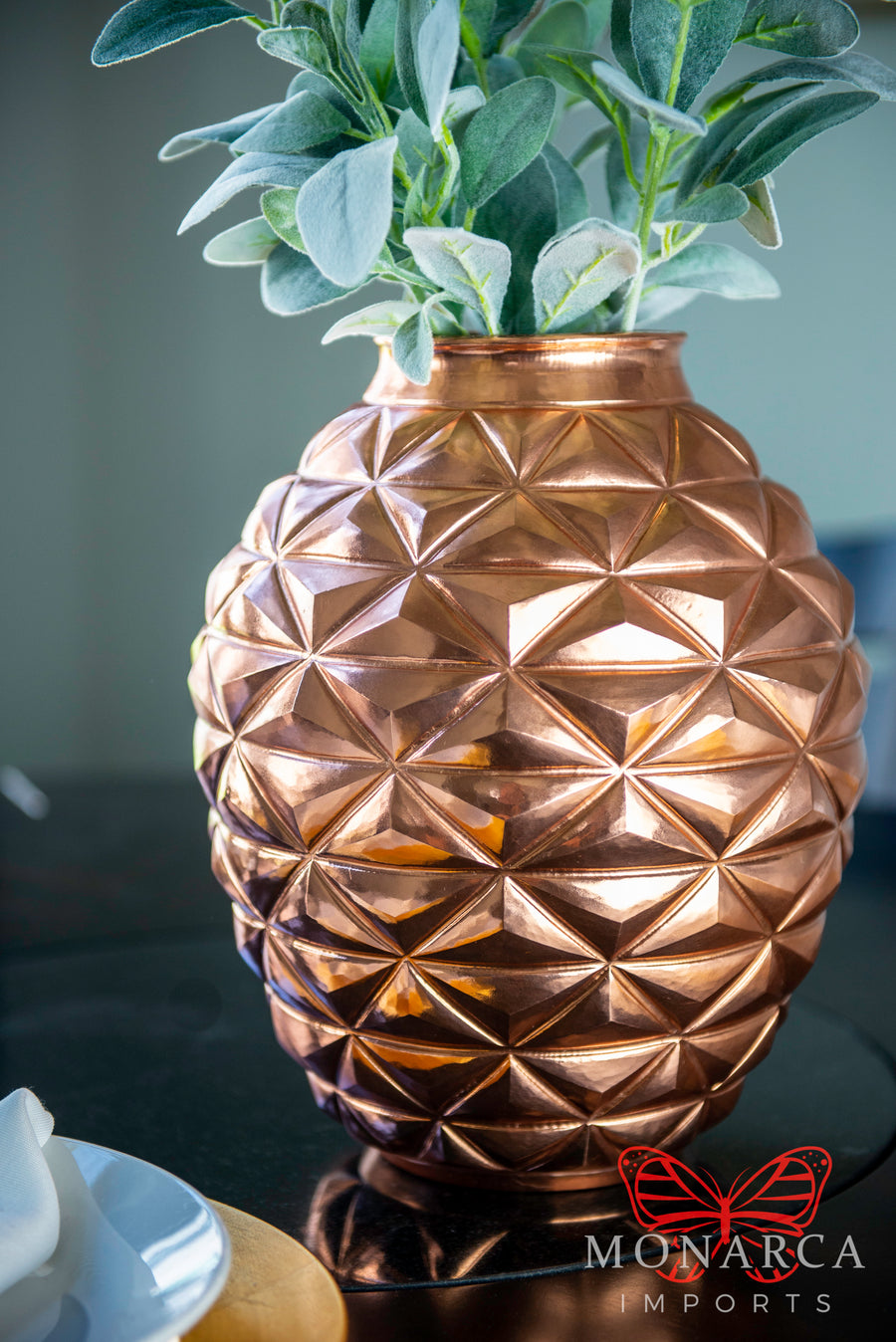 Copper Vase - Handmade - Napoleón Pérez Pamatz