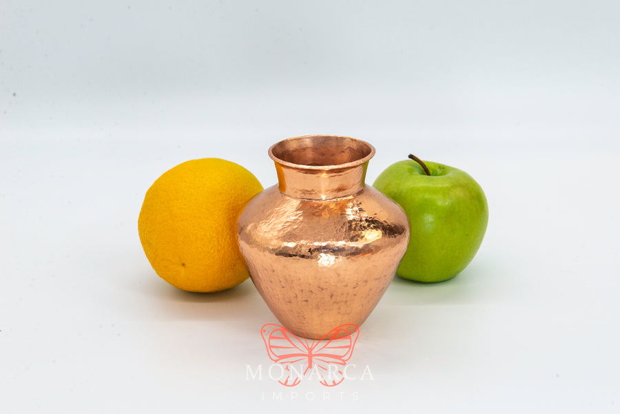 Mini copper vase handmade
