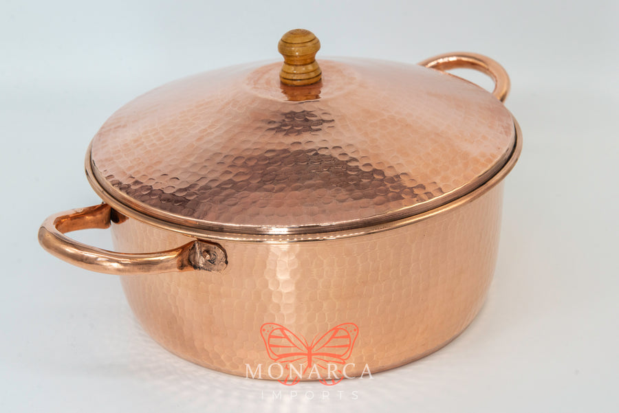 Solid Copper Pot - Santa Clara del Cobre