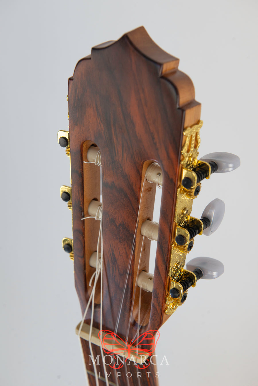 Slight scratch:  Handmade Guitar from Paracho Dark Matte - #7 (with hard case)